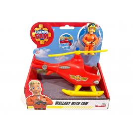 Pompierul sam elicoperul wallaby cu figurina tom thomas