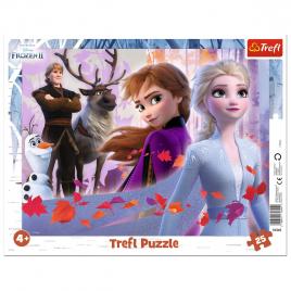 Puzzle 25 plansa aventurile din frozen