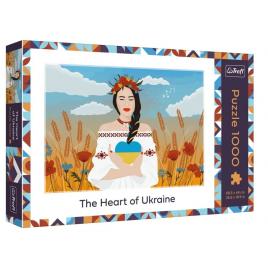 Puzzle trefl 1000 inima ucrainei