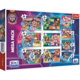 Puzzle trefl 10in1 patrula catelusilor echipa cateilor