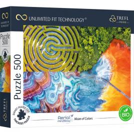 Puzzle trefl uft 500 labirinturi de culori