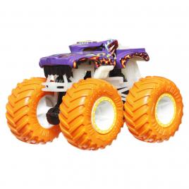 Hot wheels monster truck glow in the dark masinuta hotweiler scara 1:64