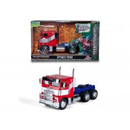 Jada transformers t7 optimus prime 1 camion metalic scara 1:24