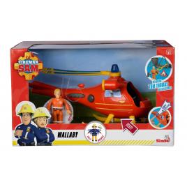 Pompierul sam elicoperul wallaby cu figurina tom thomas