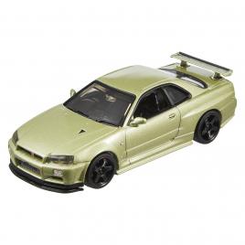 Hot wheels premium real riders masinuta metalica nissan skyline gt-r scara 1:43