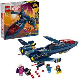 Lego marvel super heroes avionul x jet al x men 76281