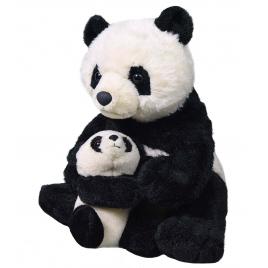 Mama si puiul - urs panda