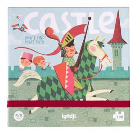 Mini puzzle castel, londji