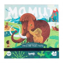 Mini puzzle mamut, londji