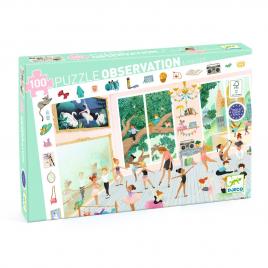 Puzzle observatie scoala de dans, djeco