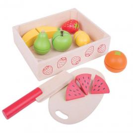 Bigjigs set fructe feliate