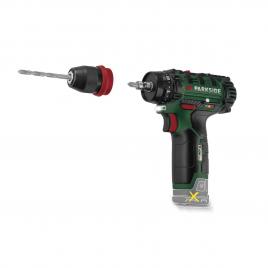 Masina de gaurit si insurubat parkside 12v � eficienta si versatilitate fara acumulator, bormasina