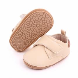 Pantofiori crem cu bareta cu arici (marime disponibila: 3-6 luni (marimea 18