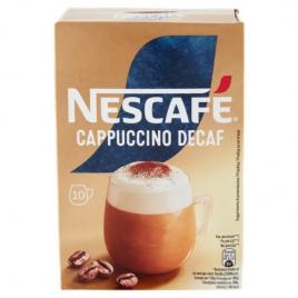 Preparat solubil pentru cappuccino nescafÉ gold - fara cofeina 125g, 10 plicuri