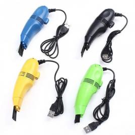 Mini aspirator, slot-uri usb, laptop, perie, 1 l, 14 x 4 x 4 cm,