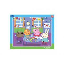 Puzzle cu rama - purcelusa peppa 40 piese