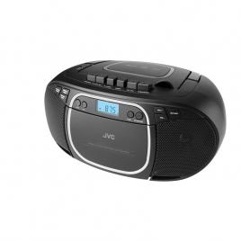 Radio cu casetofon si player cd jvc rc-e451b, 2 x 1.6 w rms, fm, bluetooth,