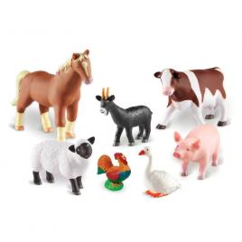 Set 7 figurine learning resources - animalute de la ferma
