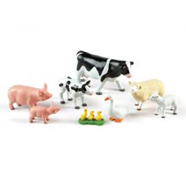 Set figurine ferma - mama si puiul