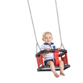 Leagan baby seat curbat cu lant galvanizat