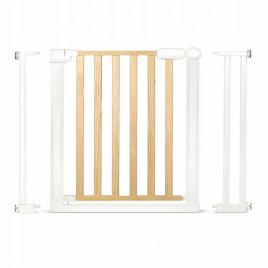 Poarta siguranta 74 - 105 cm nukido 718500 - metal + lemn
