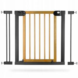Poarta siguranta 76-104 cm nukido - metal + lemn