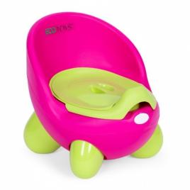 Olita pentru copii, insertie detasabila, picioare antiderapante ecotoys pp112 - roz-verde