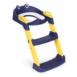 Reductor toaleta cu scara pentru copii ecotoys pp8001 - albastru