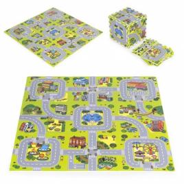 Salteluta de joaca pentru copii 90.5 x 90.5 x 1 cm ecoeva018 - orasel