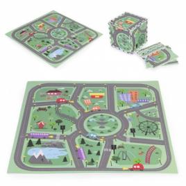Salteluta de joaca pentru copii 90.5 x 90.5 x 1 cm orasel
