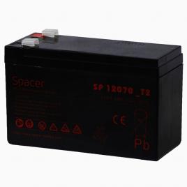Acumulator ups spacer 12v / 7ah, dimensiuni: 151x66x96mm, inaltime+terminal: