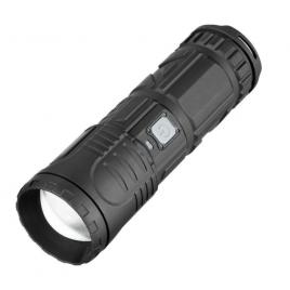 Lanterna led cob x3, 30w, 3800lm, powerbank, acumulator, zoom