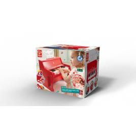 Hape pian electronic rosu cu lumini