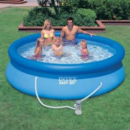 Piscina gonflabila pentru toata familia easy set intex 5621l - 366x76cm
