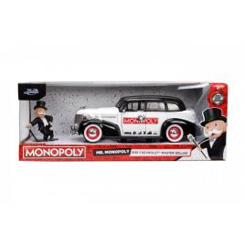 Jada set masinuta metalica chevrolet master deluxe 1939 scara 1:24 si figurina