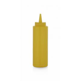 Sticla dispenser sosuri 330 ml, galben