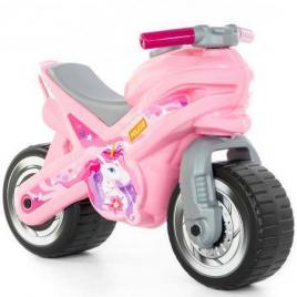 Motocicleta fara pedale mx-on polesie roz