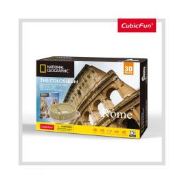 Puzzle 3d cu brosura colosseum 131 piese