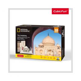 Puzzle 3d cu brosura taj mahal 87 piese