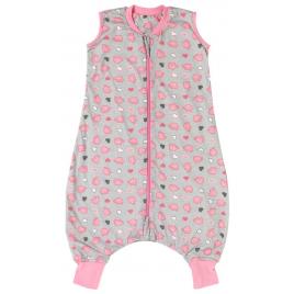 Sac de dormit cu picioruse pink elephant 3-4 ani 0.5 tog