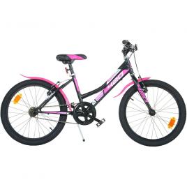 Bicicleta copii dino bikes 20 inch mtb fete sport negru