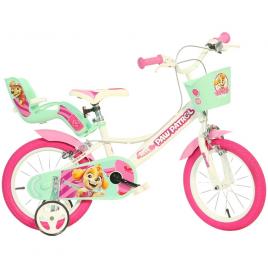 Bicicleta fete dino bikes 14 inch paw patrol