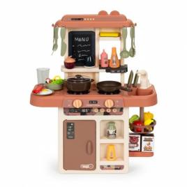 Bucatarie pentru copii cu sunete si lumini led ecotoys hc483304