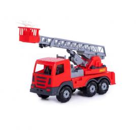 Camion pompieri cu elevator supertruck 45x16.5x26 cm polesie