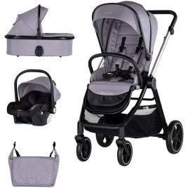 Carucior copii 3 in 1 chipolino marbella cloud grey
