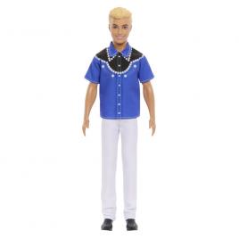 Papusa baiat barbie fashionistas in costum de cowboy
