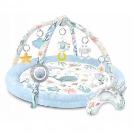 Salteluta de joaca pentru copii nukido ocean 730201 - albastru