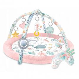 Salteluta de joaca pentru copii nukido ocean 730202 - roz