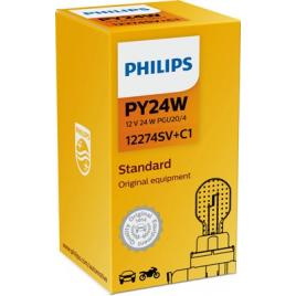 Bec semnalizare 12v py24 silver vision philips