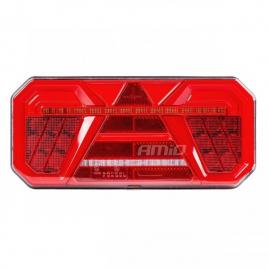 Lampă spate, combinată, cu led, amio, rcl-04-l, dinamică stânga